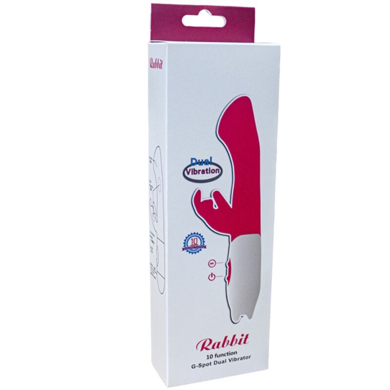 ARMONY - VIBRATEUR &amp; STIMULATEUR LAPIN G SPOT 10 VITESSES ROSE