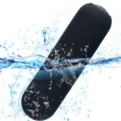 ARMONY - SPLASH JOIE REMOTE CONTROL SILICONE BULLET VIBRATOR 10 VIBRATIONS 75 X 19 CM BLACK