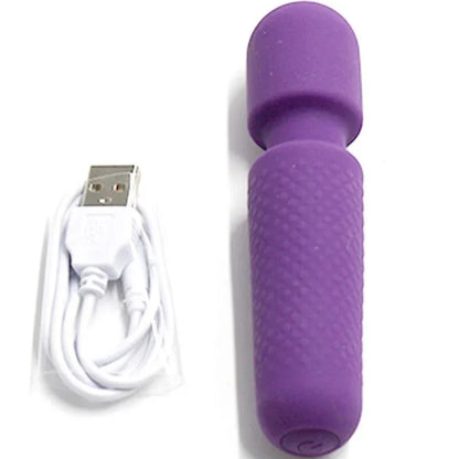Armony – Your Magic Masseur & Vibrateur Rechargeable 10 Vibrations Baguette Dots Violet