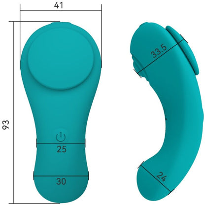 ARMONY - PLEASURE PANTY VIBRATEUR TÉLÉLÉCOMMANDE 3 VITESSES VERT