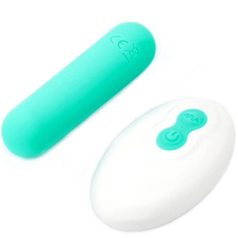 ARMONY - SPLASH JOLINE VIBRADOR BALA DE SILICONA CON CONTROL REMOTO 10 VIBRACIONES 65 X 15 CM VERDE