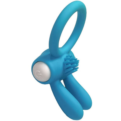 ARMONY - MR BUNNY ANILLO VIBRADOR DE SILICONA NEGRO