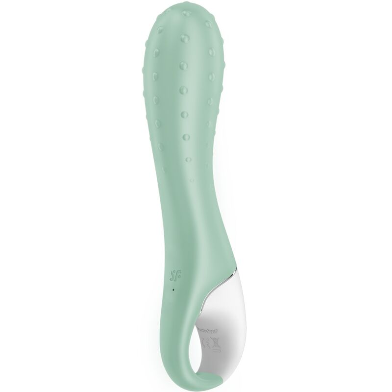 SATISFYER - VIBRADOR CON BOMBA DE AIRE 3 PUNTOS G INFLABLE NUEVO