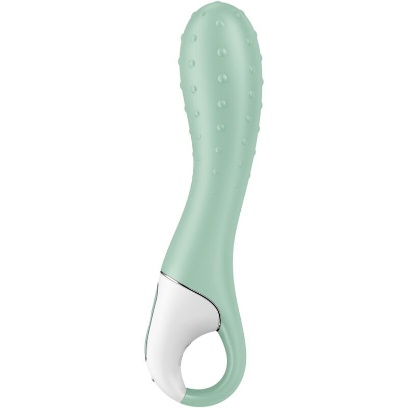 SATISFYER - VIBRADOR CON BOMBA DE AIRE 3 PUNTOS G INFLABLE NUEVO