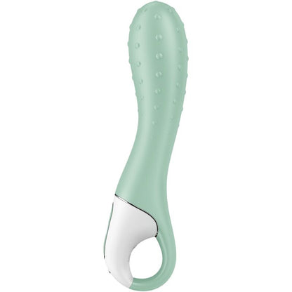 SATISFYER - VIBRADOR CON BOMBA DE AIRE 3 PUNTOS G INFLABLE NUEVO
