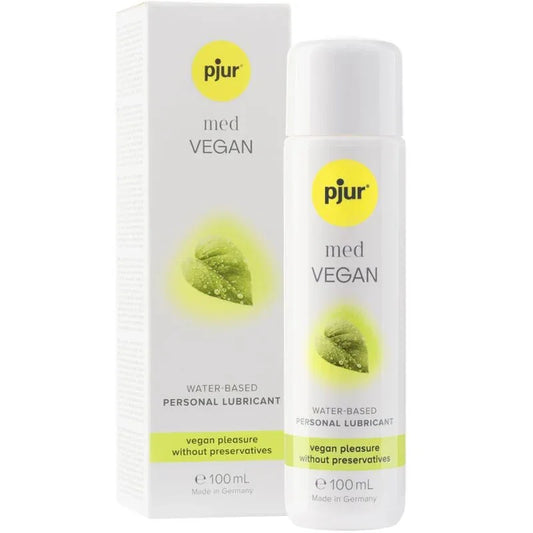 Pjur – Med Lubrifiant Base Eau Vegan Glide 100 ml – Sensations Intenses & Excitation Maximale