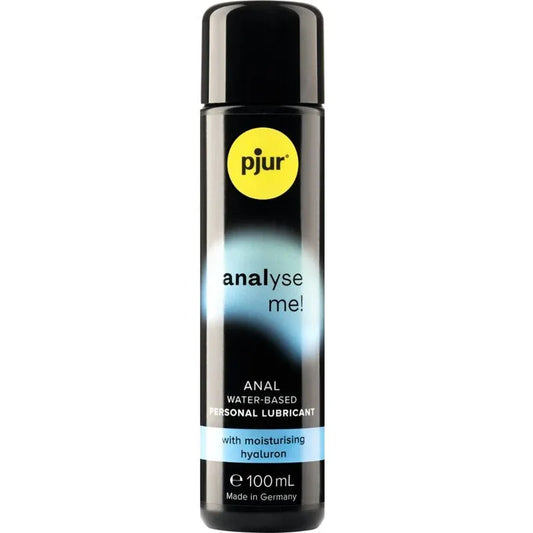 Pjur – Analyze Me Lubrifiant Eau Anal 100 ml – Sensations Intenses & Excitation Maximale