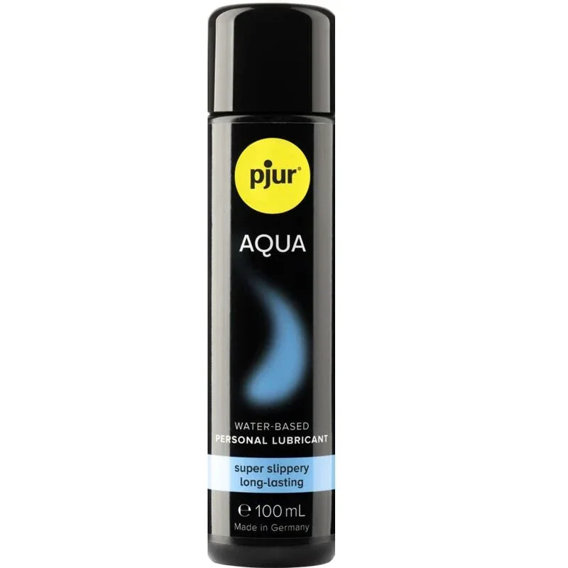 Pjur – Aqua Lubrifiant à Base D'Eau 100 ml – Sensations Intenses & Excitation Maximale