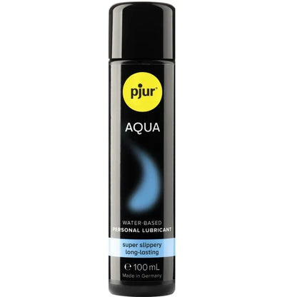 Pjur – Aqua Lubrifiant à Base D'Eau 100 ml – Sensations Intenses & Excitation Maximale