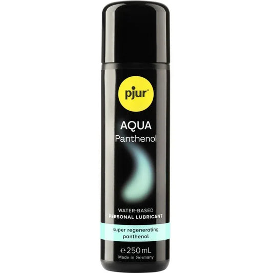 Pjur – Aqua Panthénol Lubrifiant Base Eau 250 ml – Sensations Intenses & Excitation Maximale