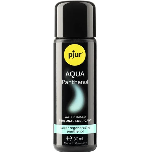 Pjur – Aqua Panthénol Lubrifiant Base Eau 30 ml – Sensations Intenses & Excitation Maximale
