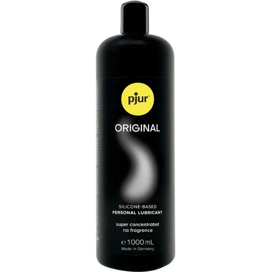 Pjur – Lubrifiant Silicone Original 1000 ml – Sensations Intenses & Excitation Maximale