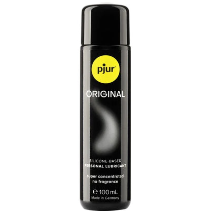 Pjur – Lubrifiant Silicone Original 100 ml – Sensations Intenses & Excitation Maximale