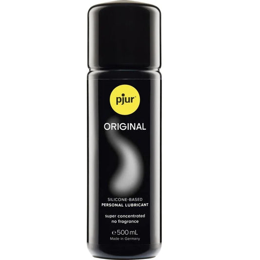 Pjur – Lubrifiant Silicone Original 500 ml – Sensations Intenses & Excitation Maximale