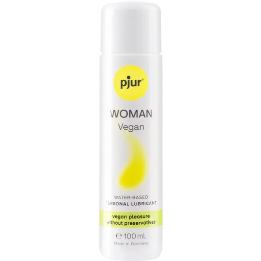 Pjur – Femme Lubrifiant Vegan Base Eau 100 ml – Sensations Intenses & Excitation Maximale