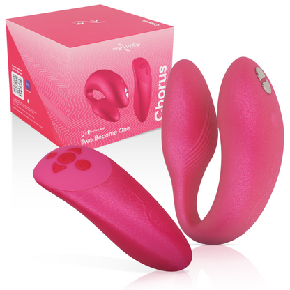 WE-VIBE - VIBRADOR CHORUS PARA PAREJAS CON CONTROL DE APRECIÓN ROSA