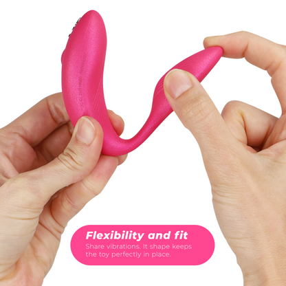 WE-VIBE - VIBRADOR CHORUS PARA PAREJAS CON CONTROL DE APRECIÓN ROSA