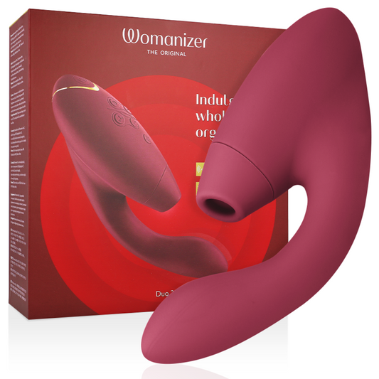 Stimulateur clitoridien duo 2 stimulateur bordeaux – Womanizer