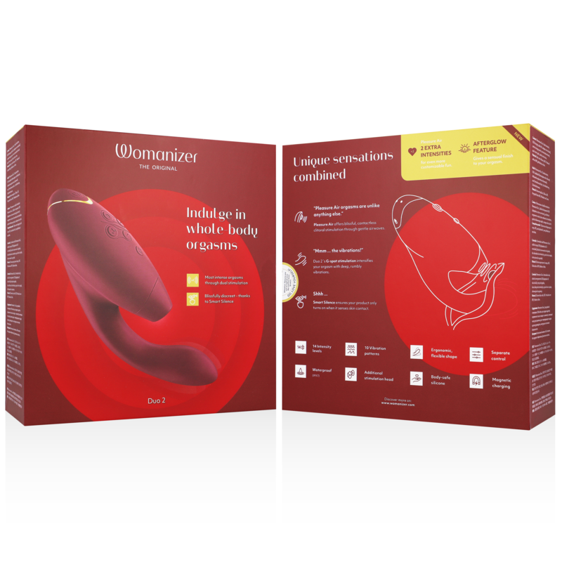 Stimulateur clitoridien duo 2 stimulateur bordeaux – Womanizer