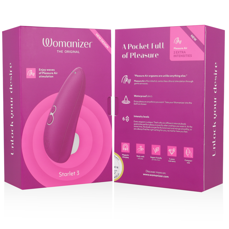 Stimulateur clitoridien stimulateur clitoral starlet 3 violet – Womanizer