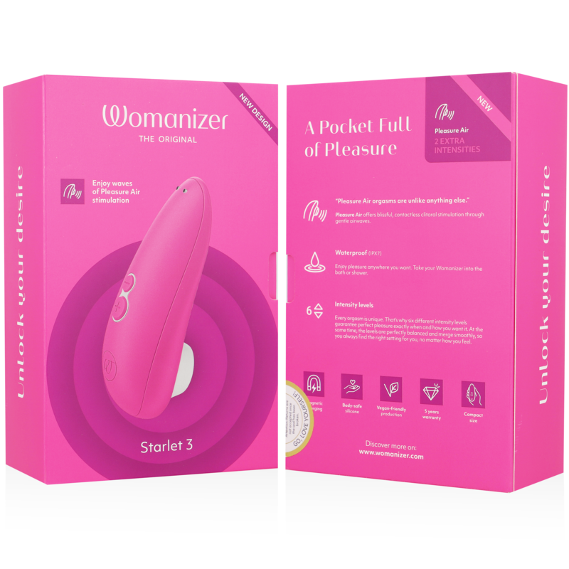Stimulateur clitoridien stimulateur clitoral starlet 3 rose – Womanizer