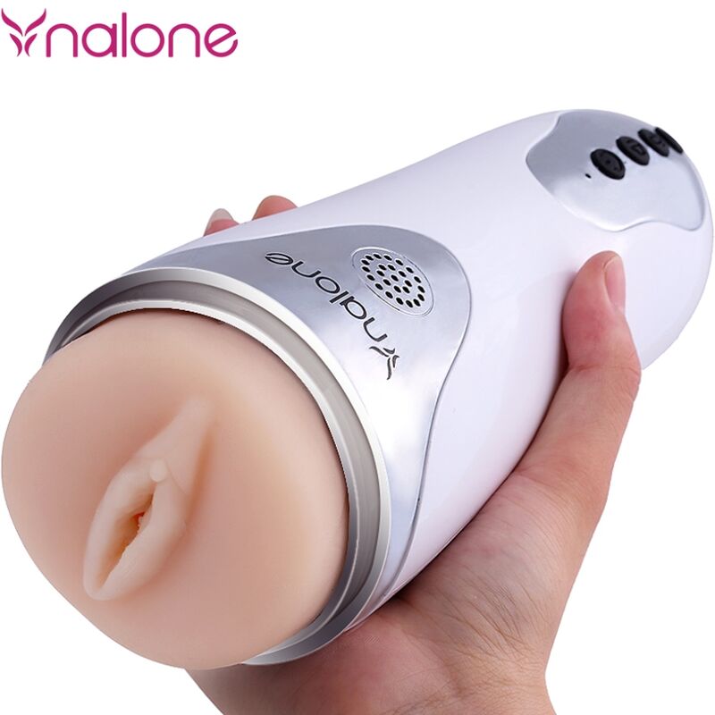 Masturbateur magician masturbator avec vibration blanc – Nalone