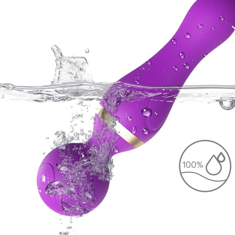ARMONY - FREEZA MASSAGER &amp; VIBRATEUR TÊTE SUPER FLEXIBLE VIOLET