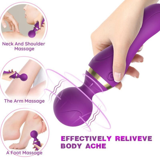 ARMONY - FREEZA MASSAGER &amp; VIBRATEUR TÊTE SUPER FLEXIBLE VIOLET