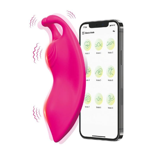 Honeybee wearable panties vibrateur g-spot fuchsia - application gratuite – Armony