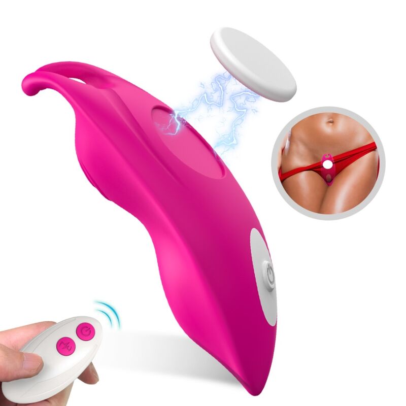 Honeybee wearable panties vibrateur g-spot télécommande fuchsia – Armony
