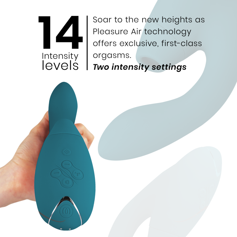 Stimulateur clitoridien duo 2 stimulator bleu pétrole – Womanizer