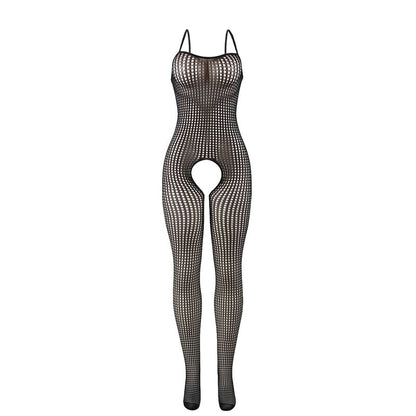 SUBBLIME - 951726 BODYSTOCKING DE MALLA ELÁSTICA SIN PELO NEGRO TALLA ÚNICA