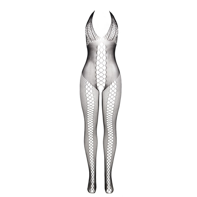 SUBBLIME - 951832 BODYSTOCKING CON ESPALDA ABIERTA Y DETALLES CRUZADOS NEGRO TALLA ÚNICA