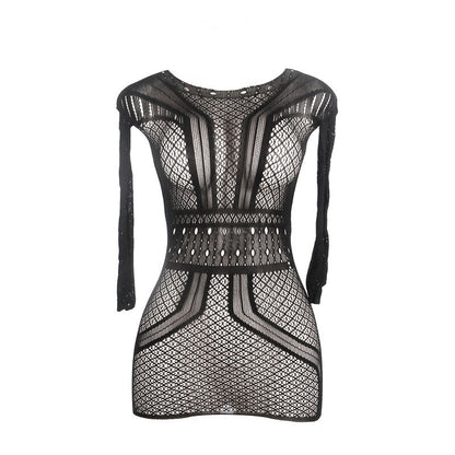 Robe courte en résille avec dos nu – Subblime 951931