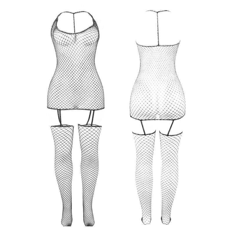 SUBBLIME - 951955 BODYSTOCK DE MALLA BRILLANTE TALLA ÚNICA