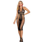 SUBBLIME - 952310 VESTIDO LARGO DE MALLA NEGRA TALLA ÚNICA
