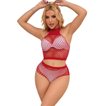 SUBBLIME - 952402 CONJUNTO DE RED DE DIAMANTE ROSA TALLA ÚNICA