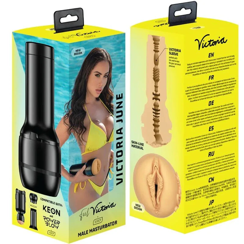 Kiiroo – Feel Victoria June Masturbateur