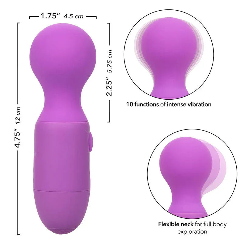 Calexotics – First Time Masseur Rechargeable 10 Vibrations Violet