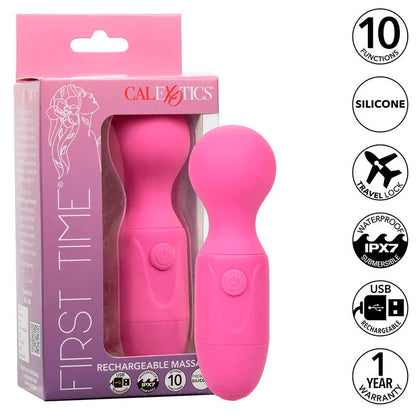 Calexotics – First Time Masseur Rechargeable 10 Vibrations Rose