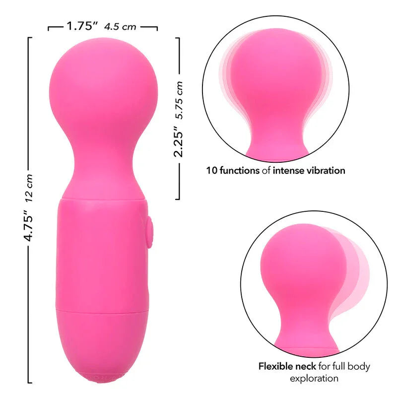 Calexotics – First Time Masseur Rechargeable 10 Vibrations Rose