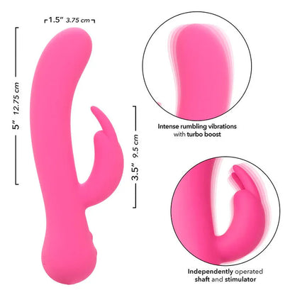 Calexotics – First Time Vibrateur Lapin Rechargeable Rose