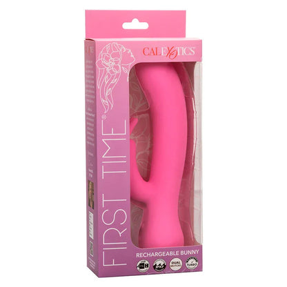 Calexotics – First Time Vibrateur Lapin Rechargeable Rose