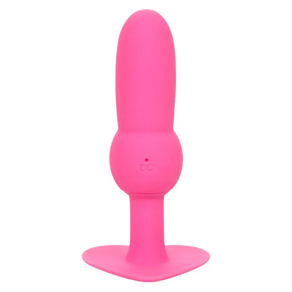 Calexotics – First Time Sonde Anal Plug Perlée 10 Vibrations Rose