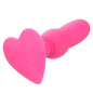 CALEXOTICS - TAPÓN ANAL CON CUENTAS PARA PRIMERA VEZ, SONDA, 10 VIBRACIONES, ROSA
