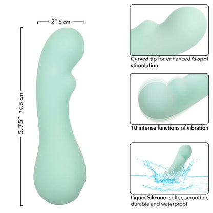 Calexotics – Pacifica Bora Bora Estimulateur Point G 10 Vibrations Aqua
