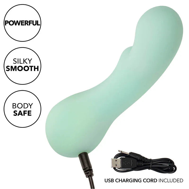 Calexotics – Pacifica Bora Bora Estimulateur Point G 10 Vibrations Aqua