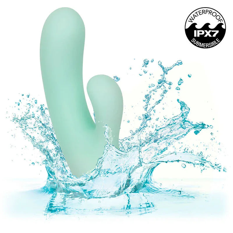 Calexotics – Pacifica Fiji Vibrateur & Estimulateur Point G 10 Vibrations Aqua