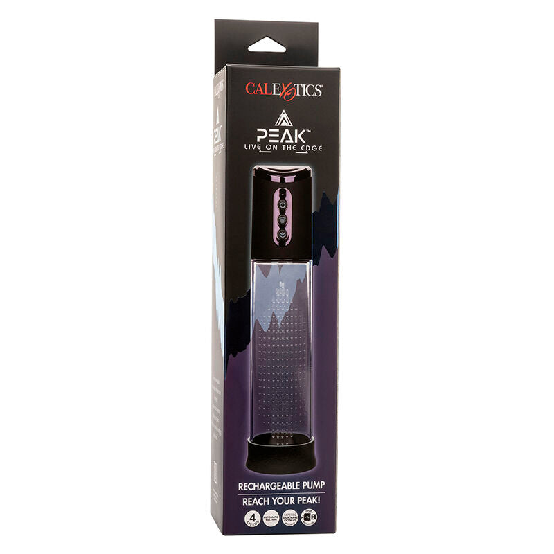 CALEXOTICS - BOMBA DE ENERGÍA ESTIMULANTE PEAK DE 4 VELOCIDADES, NEGRA