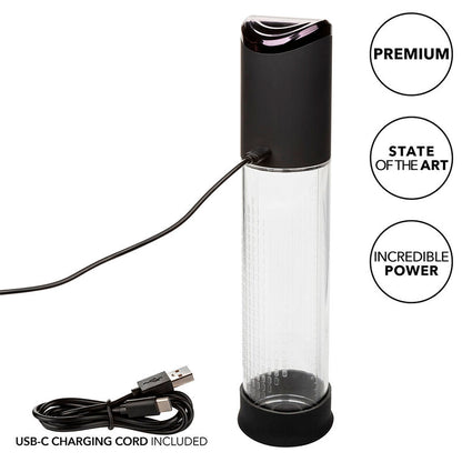 CALEXOTICS - BOMBA DE ENERGÍA ESTIMULANTE PEAK DE 4 VELOCIDADES, NEGRA